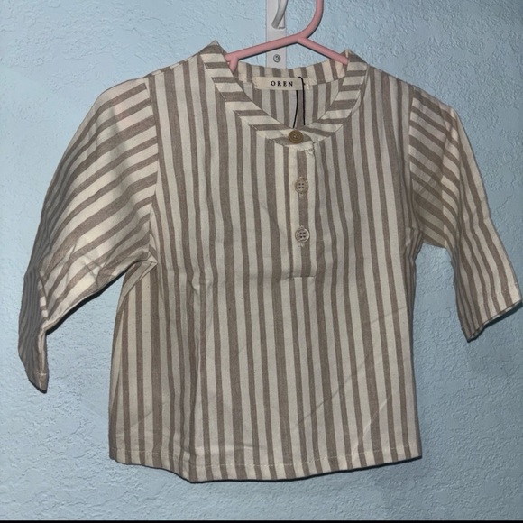 oren Other - NWT Oren Long Sleeve Linen Shirt
